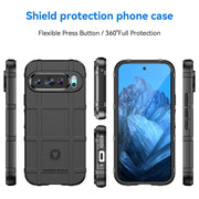 For Google Pixel 9 Full Coverage Shockproof TPU Phone Case(Black)