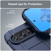 For Google Pixel 9 Full Coverage Shockproof TPU Phone Case(Blue)