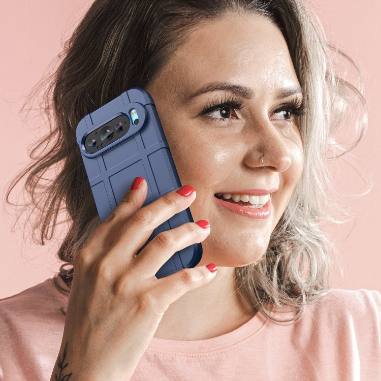 For Google Pixel 9 Full Coverage Shockproof TPU Phone Case(Blue)