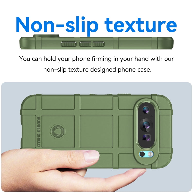 For Google Pixel 9 Full Coverage Shockproof TPU Phone Case(Green)