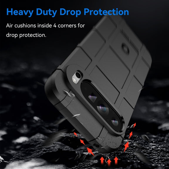 For Google Pixel 9 Pro Full Coverage Shockproof TPU Phone Case(Black)
