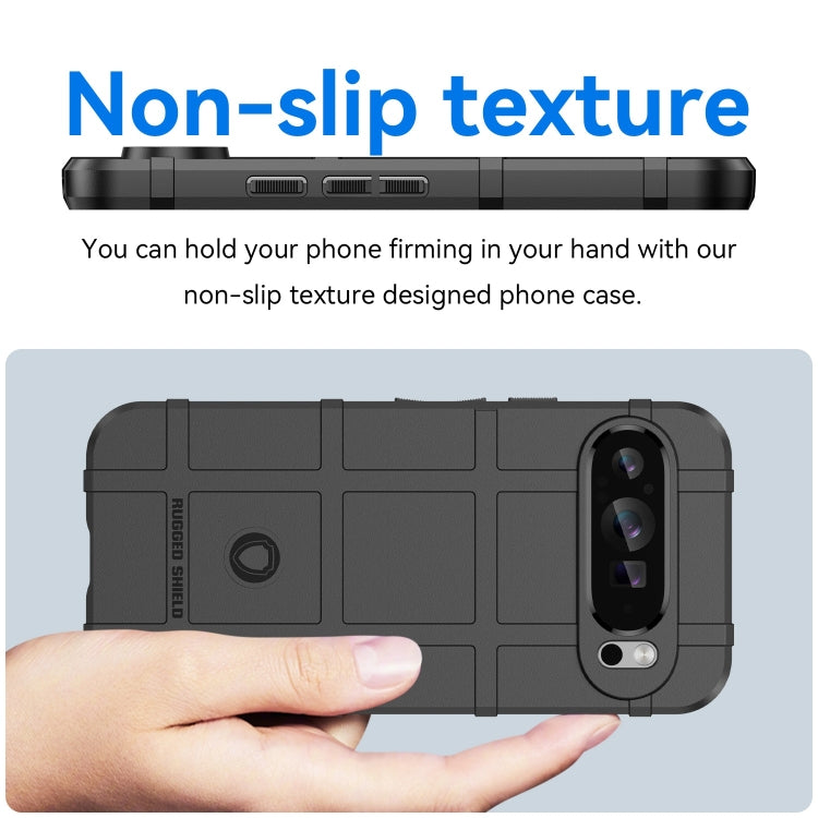 For Google Pixel 9 Pro Full Coverage Shockproof TPU Phone Case(Black)