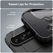 For Google Pixel 9 Pro Full Coverage Shockproof TPU Phone Case(Black)