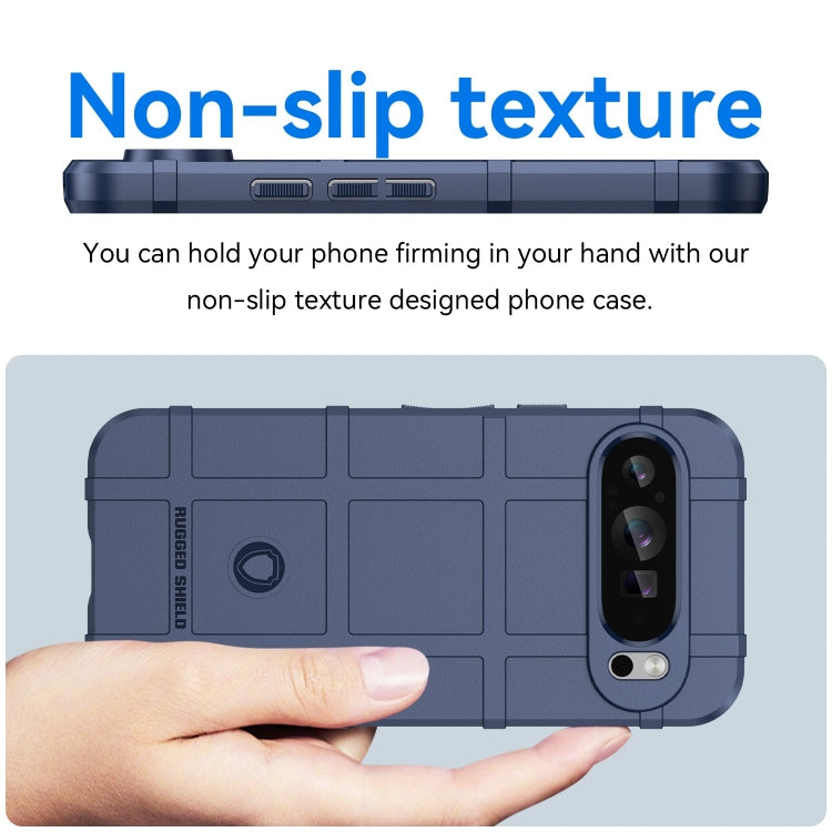 For Google Pixel 9 Pro Full Coverage Shockproof TPU Phone Case(Blue)
