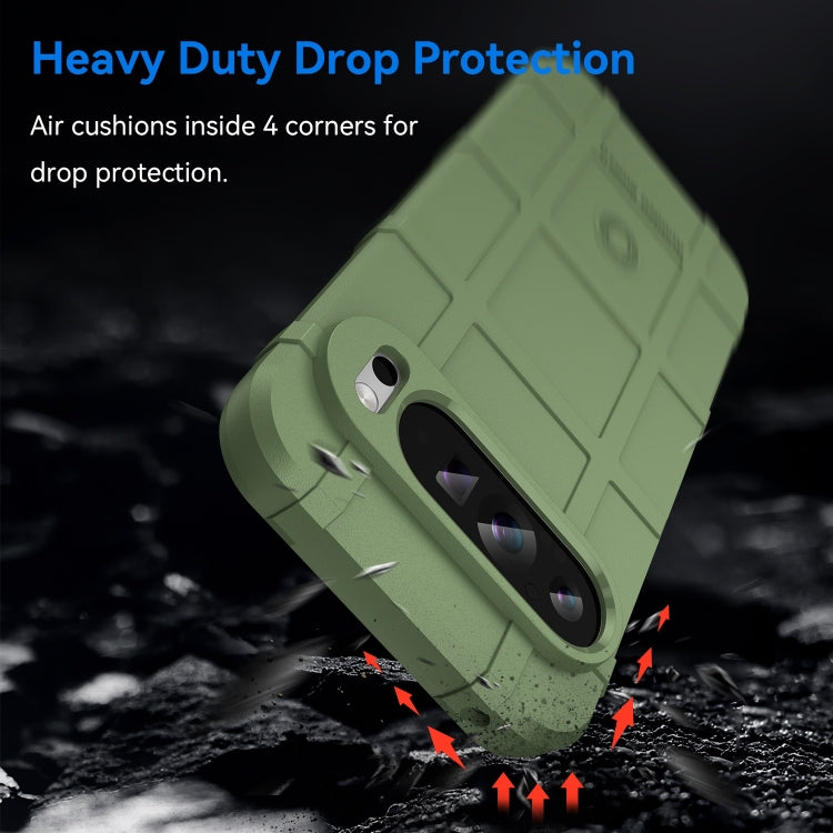 For Google Pixel 9 Pro Full Coverage Shockproof TPU Phone Case(Green)