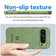For Google Pixel 9 Pro Full Coverage Shockproof TPU Phone Case(Green)