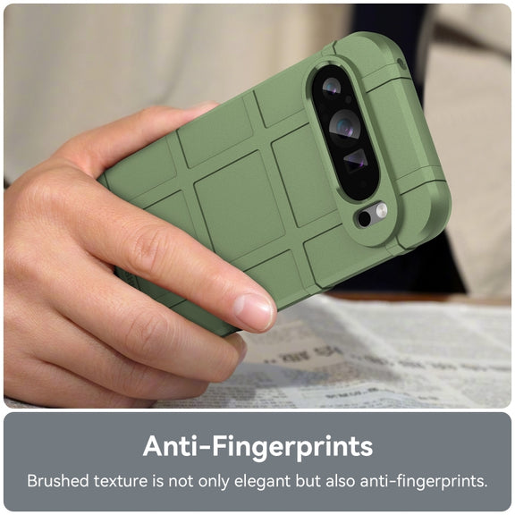 For Google Pixel 9 Pro Full Coverage Shockproof TPU Phone Case(Green)