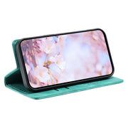For Xiaomi Redmi Note 12 Pro Global Totem Embossed Magnetic Leather Phone Case(Green)