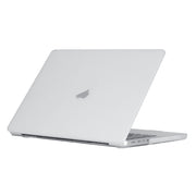 For MacBook Pro 16 inch M3 Laptop Matte Style Protective Case(Transparent)