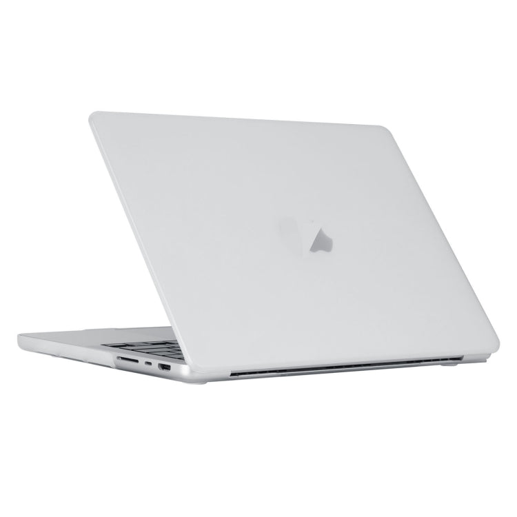 For MacBook Pro 14.2 inch 2024 Laptop Matte Style Protective Case(Transparent)