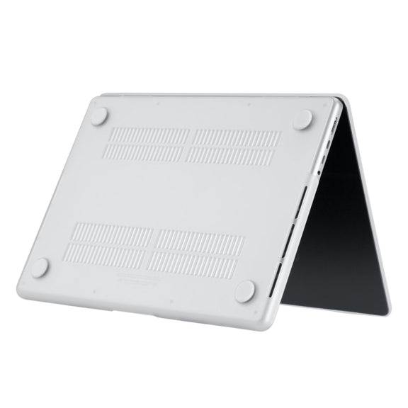 For MacBook Pro 16.2 inch 2024 Laptop Matte Style Protective Case(Transparent)