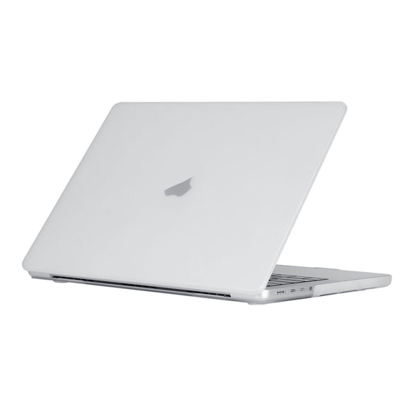For MacBook Pro 16.2 inch 2024 Laptop Matte Style Protective Case(Transparent)