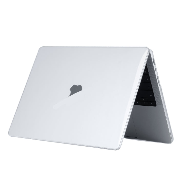 For MacBook Pro 16 inch M3 Laptop Crystal Style Protective Case(Transparent)