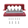CP-4330-02 600A M10 Power Distribution Block Terminal Studs(Red) - Booster Cable & Clip by PMC TechLife | Online Shopping South Africa | PMC TechLife | Buy Now Pay Later Mobicred