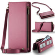 CaseMe ME10 Universal Wallet Phone Case with Lanyard(Wine Red) - free shipping - PMC TechLife - Order now!