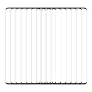 For Honor Magic6 Pro / X60 Pro 25pcs 9H HD 3D Curved Edge Tempered Glass Film(Black)