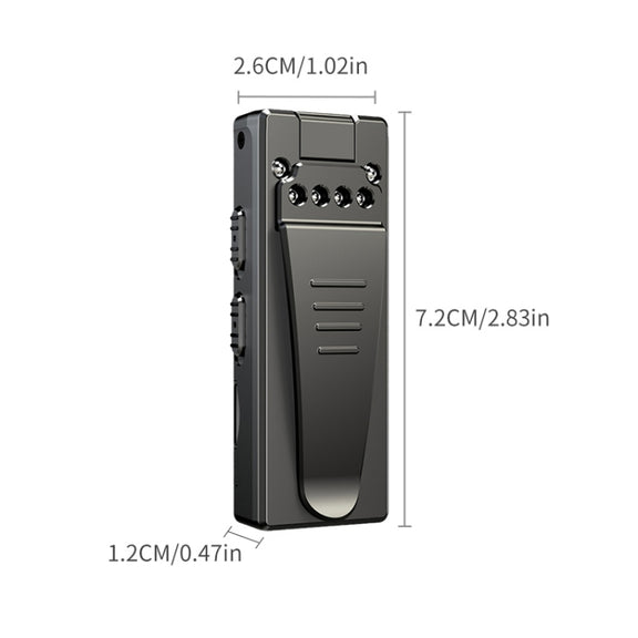 Z8 HD 1080P Surveillance Camera Recorder Pen with Clip(Black)