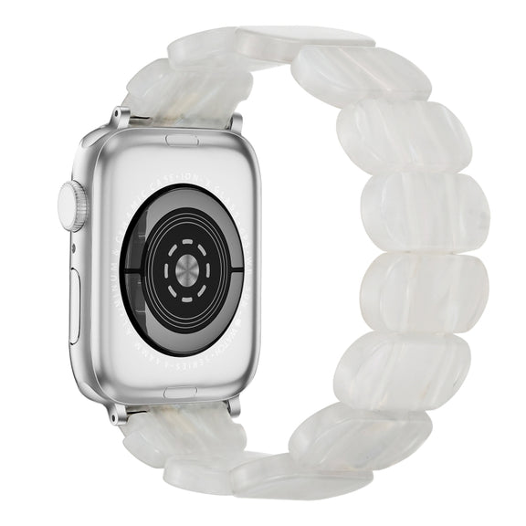 For Apple Watch Ultra 2 49mm Stretch Rope Resin Watch Band(Fluorescent Color)