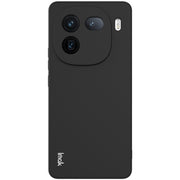 For vivo iQOO 12 5G imak UC-4 Series Straight Edge TPU Phone Case(Black)
