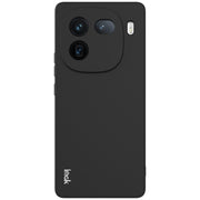 For vivo iQOO 12 Pro 5G imak UC-4 Series Straight Edge TPU Phone Case(Black)