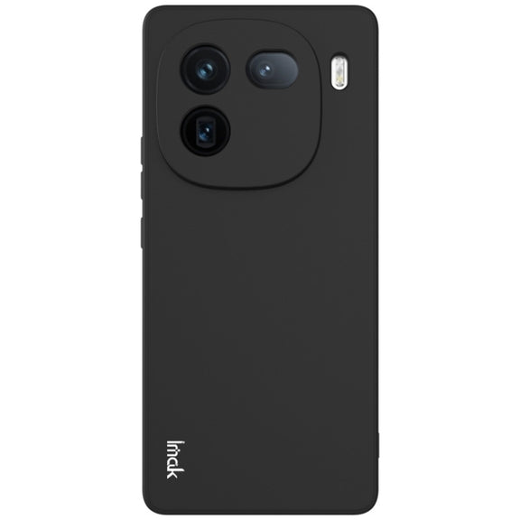 For vivo iQOO 12 Pro 5G imak UC-4 Series Straight Edge TPU Phone Case(Black)