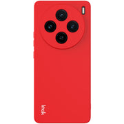 For vivo X100 5G imak UC-4 Series Straight Edge TPU Phone Case(Red)