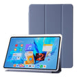For Huawei Matepad 11 Pro 2024 Clear Acrylic 3-Fold Leather Tablet Case(Lavender Purple) - free shipping - PMC Jewellery - Order now!