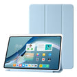 For Huawei MatePad Pro 13.2 2023 Clear Acrylic 3-Fold Leather Tablet Case(Ice Blue) - Huawei by PMC TechLife | Online Shopping South Africa | PMC TechLife | Buy Now Pay Later Mobicred