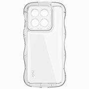 For Xiaomi 14 5G IMAK Wave Bubble Soft Shockproof Phone Case(Transparent)