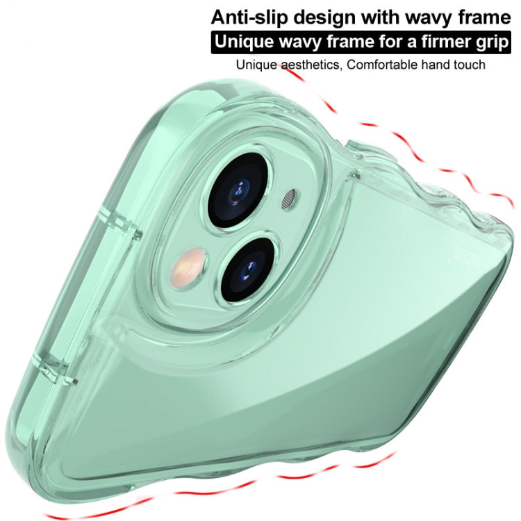 For Xiaomi 14 Pro 5G IMAK Wave Bubble Soft Shockproof Phone Case(Purple)