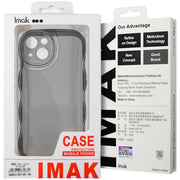 For Xiaomi 14 Pro 5G IMAK Wave Bubble Soft Shockproof Phone Case(Purple)