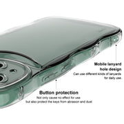 For Xiaomi 14 Pro 5G IMAK Wave Bubble Soft Shockproof Phone Case(Transparent)