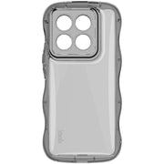 For Xiaomi 14 Pro 5G IMAK Wave Bubble Soft Shockproof Phone Case(Transparent Black)