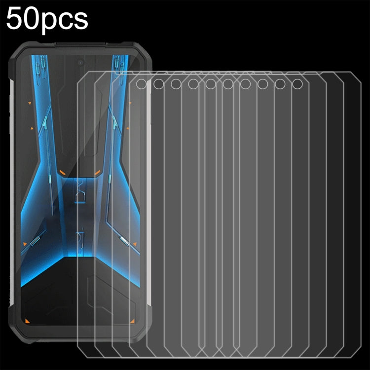For Unihertz 8849 Tank 2 Pro 50pcs 0.26mm 9H 2.5D Tempered Glass Film