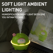 MJ081 USB Mini Desktop Humidifier, Specifications: 160ml(Blue)