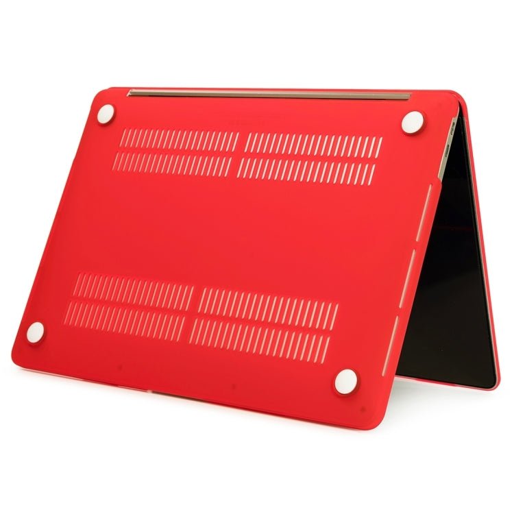 For MacBook Pro 16 inch M3 Max Laptop Matte Style Protective Case(Red)
