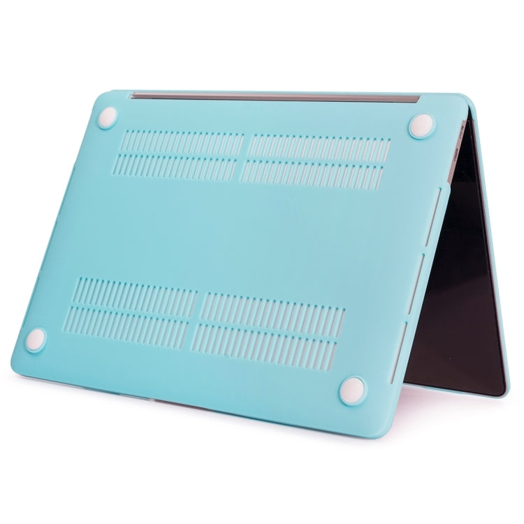 For MacBook Pro 16 inch M3 Max Laptop Matte Style Protective Case(Actual Blue)