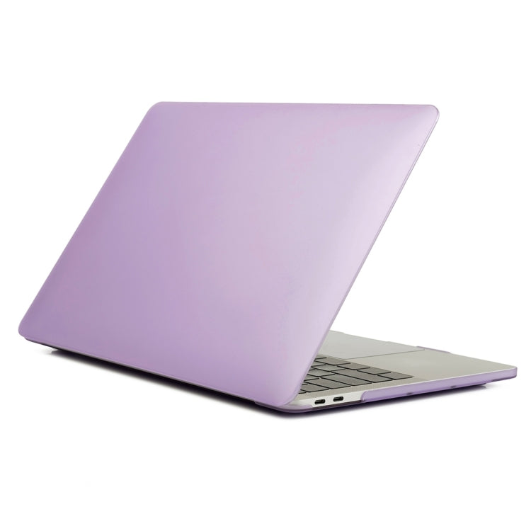 For MacBook Pro 16 inch M3 Max Laptop Matte Style Protective Case(Purple)