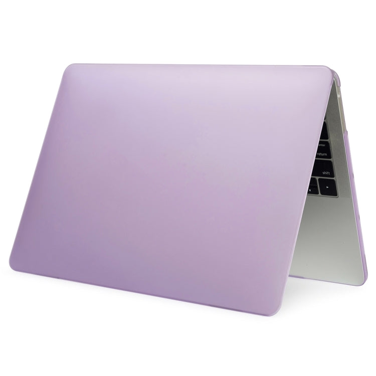 For MacBook Pro 16 inch M3 Max Laptop Matte Style Protective Case(Purple)