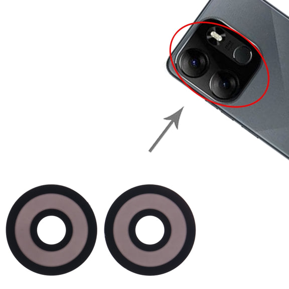 For Tecno Pop 7 Back Camera Lens