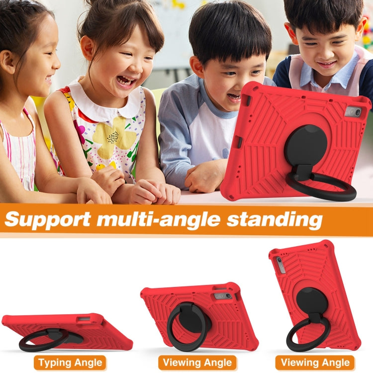 For Lenovo Tab P11 Gen2/P11 Pro/Pad Pro Spider King Silicone Protective Tablet Case(Red)