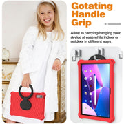 For Lenovo Tab P11 Gen2/P11 Pro/Pad Pro Spider King Silicone Protective Tablet Case(Red)