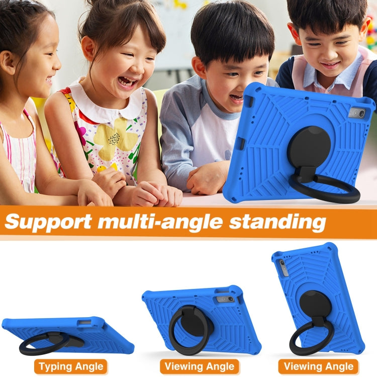 For Lenovo Tab P11 Gen2/P11 Pro/Pad Pro Spider King Silicone Protective Tablet Case(Blue)