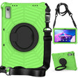 For Lenovo Tab P11 Gen2/P11 Pro/Pad Pro Spider King Silicone Protective Tablet Case(Green) - Lenovo by PMC TechLife | Online Shopping South Africa | PMC TechLife | Buy Now Pay Later Mobicred