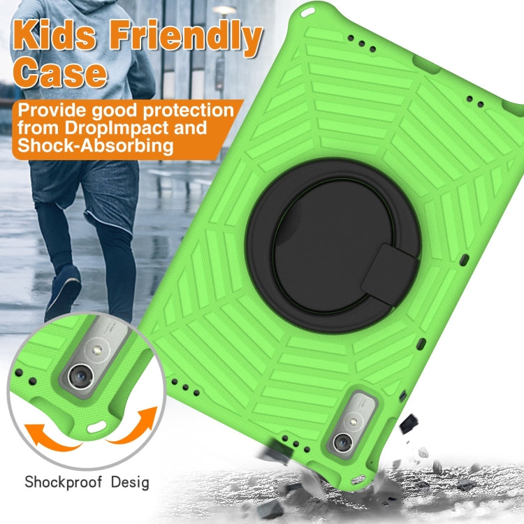 For Lenovo Tab P11 Gen2/P11 Pro/Pad Pro Spider King Silicone Protective Tablet Case(Green)