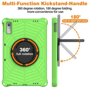 For Lenovo Tab P11 Gen2/P11 Pro/Pad Pro Spider King Silicone Protective Tablet Case(Green)