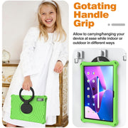 For Lenovo Tab P11 Gen2/P11 Pro/Pad Pro Spider King Silicone Protective Tablet Case(Green)
