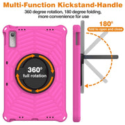 For Lenovo Tab P11 Gen2/P11 Pro/Pad Pro Spider King Silicone Protective Tablet Case(Rose Red)