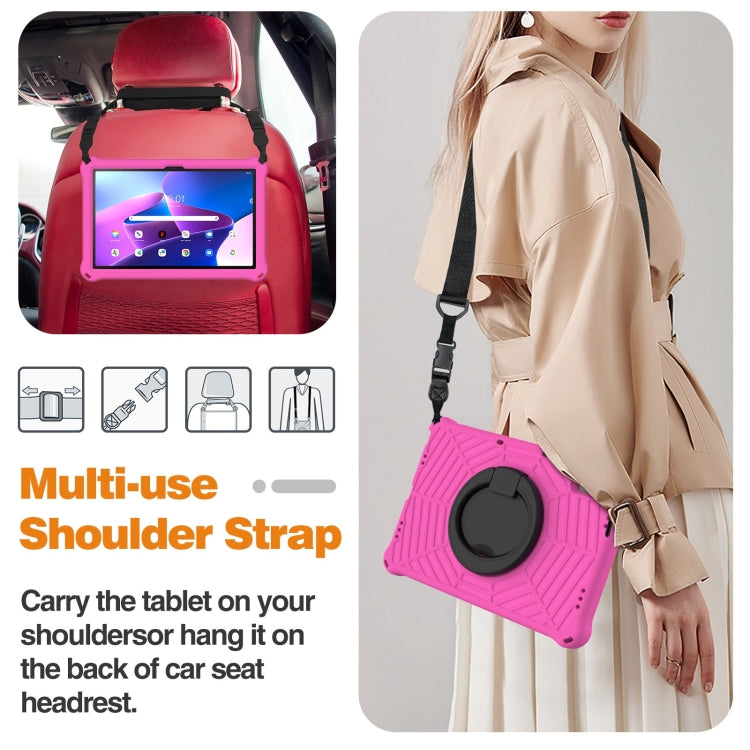 For Lenovo Tab P11 Gen2/P11 Pro/Pad Pro Spider King Silicone Protective Tablet Case(Rose Red)