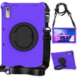 For Lenovo Tab P11 Gen2/P11 Pro/Pad Pro Spider King Silicone Protective Tablet Case(Purple) - Lenovo by PMC TechLife | Online Shopping South Africa | PMC TechLife | Buy Now Pay Later Mobicred